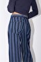 Çizgili barrel fit jean - 5
