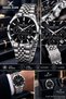 Original Men's Watch - 3 Atm Water Resistance - Silver Color Steel Band - Japanese Calendar Movement - 2 Years Warranty - Gift Wristwatch with Stylish Box Dke2158C5 - 4
