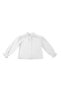 Girl's Rose Detailed Buttoned Cardigan Shirt and Trousers Set - 3
