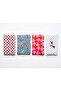4-Piece Pencil Case Set, Colorful Fun Makeup Bag - 3