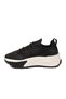 Black Knitted Stone Detailed Lace-Up Thick Comfortable Sole Women's Casual Shoes B029 - 4