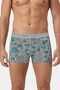 5-Pack Patterned Men's Boxer Set - Cotton Lycra Flexible Underwear + Custom Made Sleep Band as a Gift - 4