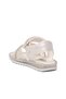 White Stone Detailed Velcro Baby Sandals Maya B - 4