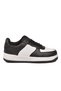 Black-White Lace-Up Thick Sole Unisex Walking and Sports Shoes Classic Sneaker Beijing Short - 2