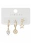 Vip Series 3-Piece Anti-Tarnish Earring Set