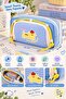 Multi-Compartment, Two-Compartment, Large Volume, Cute Dog Plaid Pattern, Unisex, for Girls and Boys, Elementary and Middle School, Pencil Holder, Pencil Case Bag - 2