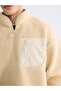 Rmz Gi̇yi̇m Farkiyla Dik Roba Collar Plush Men's Sweatshirt - 3