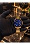Men's Wristwatch with Golden Yellow Strap