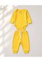 3-Piece 100% Cotton Camisole Long Sleeve Baby Girl Body Pants Set - 4