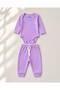 3-Piece 100% Cotton Camisole Long Sleeve Baby Girl Body Pants Set - 3