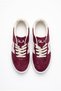 Women's Burgundy Lace-Up Thick High Sole Casual Sneaker Sports Shoes Terra - 4