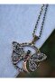Yusufçuk Zircon Stone Necklace - Gray - - 2