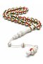 Engraved Bone Prayer Beads 8 mm Sphere Cut |   Handcrafted Special Design Premium Prayer Beads