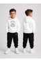 Boy's Tracksuit Set Hooded Sweatshirt Top and Bottom Set 3 Threaded Yarns Winter Style