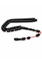 Fire Cured Amber Prayer Beads Handcrafted |   Efe Boy Red Veined Cutting Model - 2