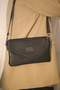 Women's Chain Detailed Portfolio Bag – Stylish Flap Shoulder and Crossbody Clutch Bag - 3