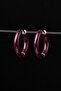 Mineli Steel Hoop Earrings