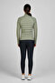 Athleisure 3D Knit 7049N Luxury Hybrid Women's Sports Jacket - Green, 32 - 3