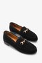 Stela Women's Genuine Leather Casual Shoes - Black Suede - 2