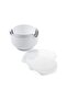 Rosti White Melamine Mixing Bowl Set with Lid - 2