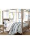 Jacquard Linen Medallion Quilt Cover, Belgian Linen - 2