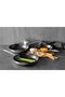 Argent 3 Steel and Aluminum 3-Piece Non-Stick Pan Set 20-24-28 cm Induction Compatible - 2