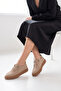 Baeras Women's Genuine Leather Casual Shoes - Beige - 6