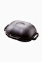 Bread Pan, New Current Model, Cast Iron Covered Baking Tray - Black