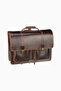 Nevada Men's Briefcase and Laptop Bag, Luxury Leather, Vintage Design