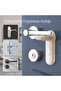 2-Pack Door Lever Lock for Kids & Pets, Baby Safety & Easy Installation - 2