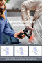 Q2 Plus Mini Massage Gun, Heated, Portable, Silent - Black - 5