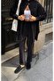 Women's Front Sleeves with Bead Embroidery Tansel Fabric Bambir Ceken Pant Suit - 8