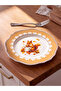 Squirrel printed porcelain plate