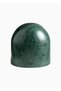 Daniel Humm Geneva Green Marble Salt Shaker, Hand-Cut Luxury Kitchen and Presentation Accessory - Green