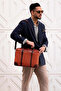 Wellington Leather Laptop and Briefcase 15” - Brown - 2