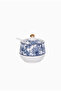 Summer Palm Set 23 Piece Porcelain Coffee Tea Set-Double Layer Thermos - 23 Piece - 4