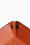 Helsinki Valet Tray Oil Pull-Up Leather Desk Organizer - Brown - 4