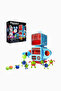 Mindblown DIY Prize-Pod Retro Vending Machine Robot Building Kit - Red-Blue