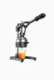 Manual Stainless Steel Fruit Juicer for Orange and Grapefruit - Black - Silver