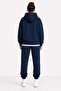 Women's Oversize Hooded Tracksuit Set Jogger Bottom Top Comfortable Fit Daily Basic Set - 6