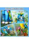 3 in 1 Flower Parrot, Cat, Butterfly Building Toy, 412 Pieces - 3