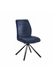 Two-Coloured Chair Blue and Black