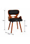 Luxury Sitting Chair Black - 3