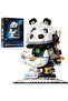 Panda Spaceman Building Set, Astronaut Animal Model, 829 Pieces