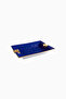 Lapis Porselen 24K Gold Detailed Ash Tray - Light Navy Blue