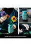 1853 Pieces Flowers Kit, Vase and Artificial Bouquet, Roses/Sunflowers, Gift for Women - 5