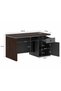 Desk Dark Brown 160 cm - 3