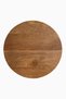 Orchard Wood 14" Round Footed Serving Board, Made from Mango Wood and Handmade - Wood - 3