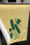 Hand Drying Towel 30X50Cm Cotton Absorbent Crispy Cucumber for Kitchen, Oven - 2