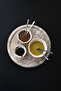 Native Handmade Ceramic 3-Piece Bowl Set - Cream - 8